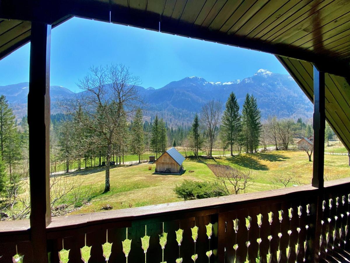 Pocitniska Hisa Eros Villa Bohinj Eksteriør bilde