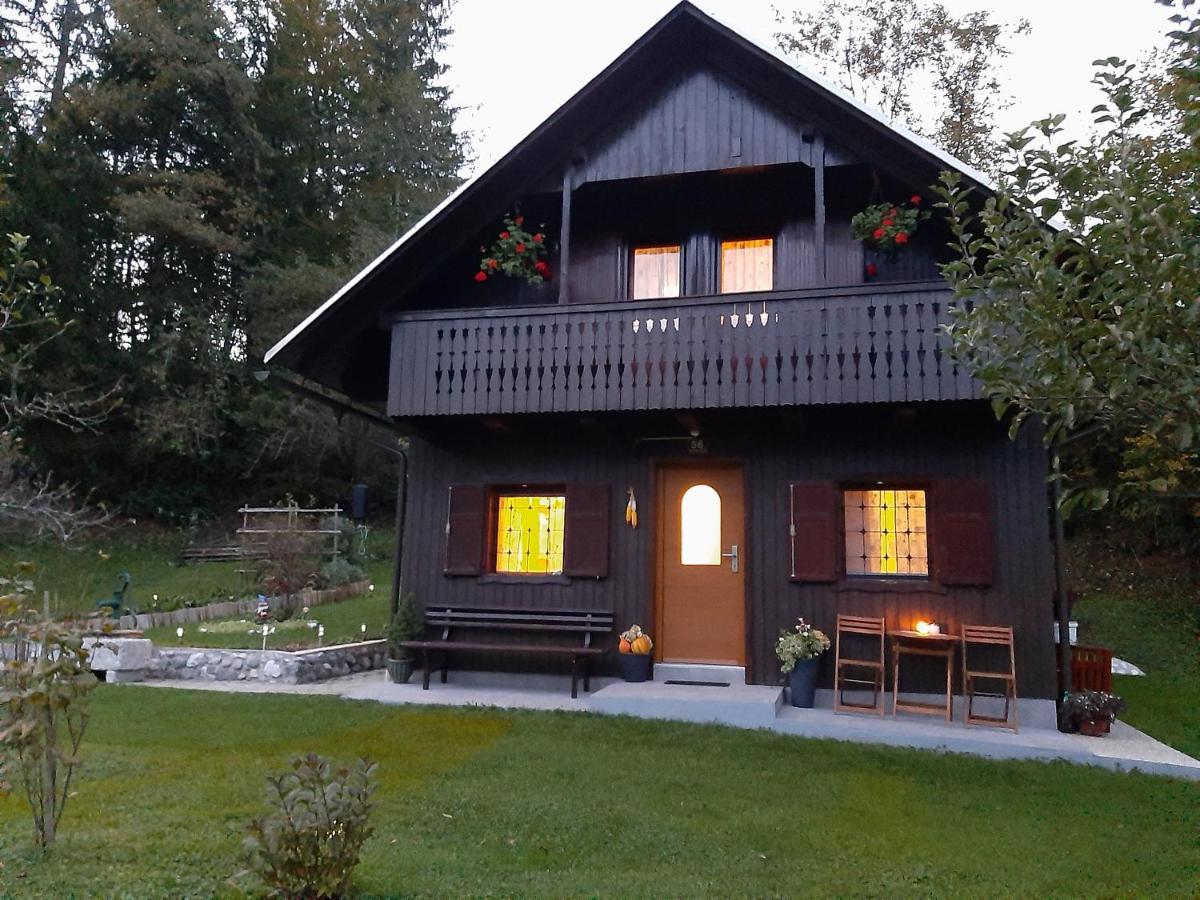 Pocitniska Hisa Eros Villa Bohinj Eksteriør bilde